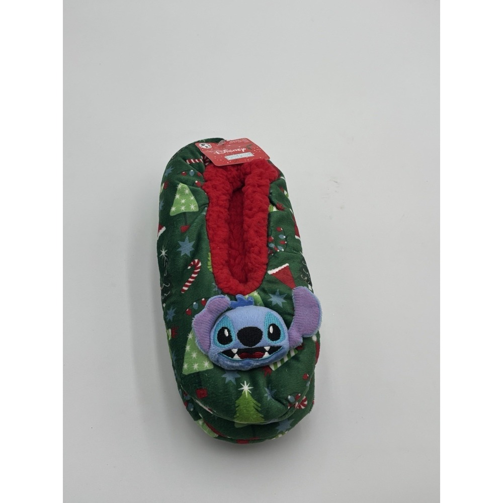 Disney Fuzzy Babba Slipper Socks 7-9 1/2 Shoe Size